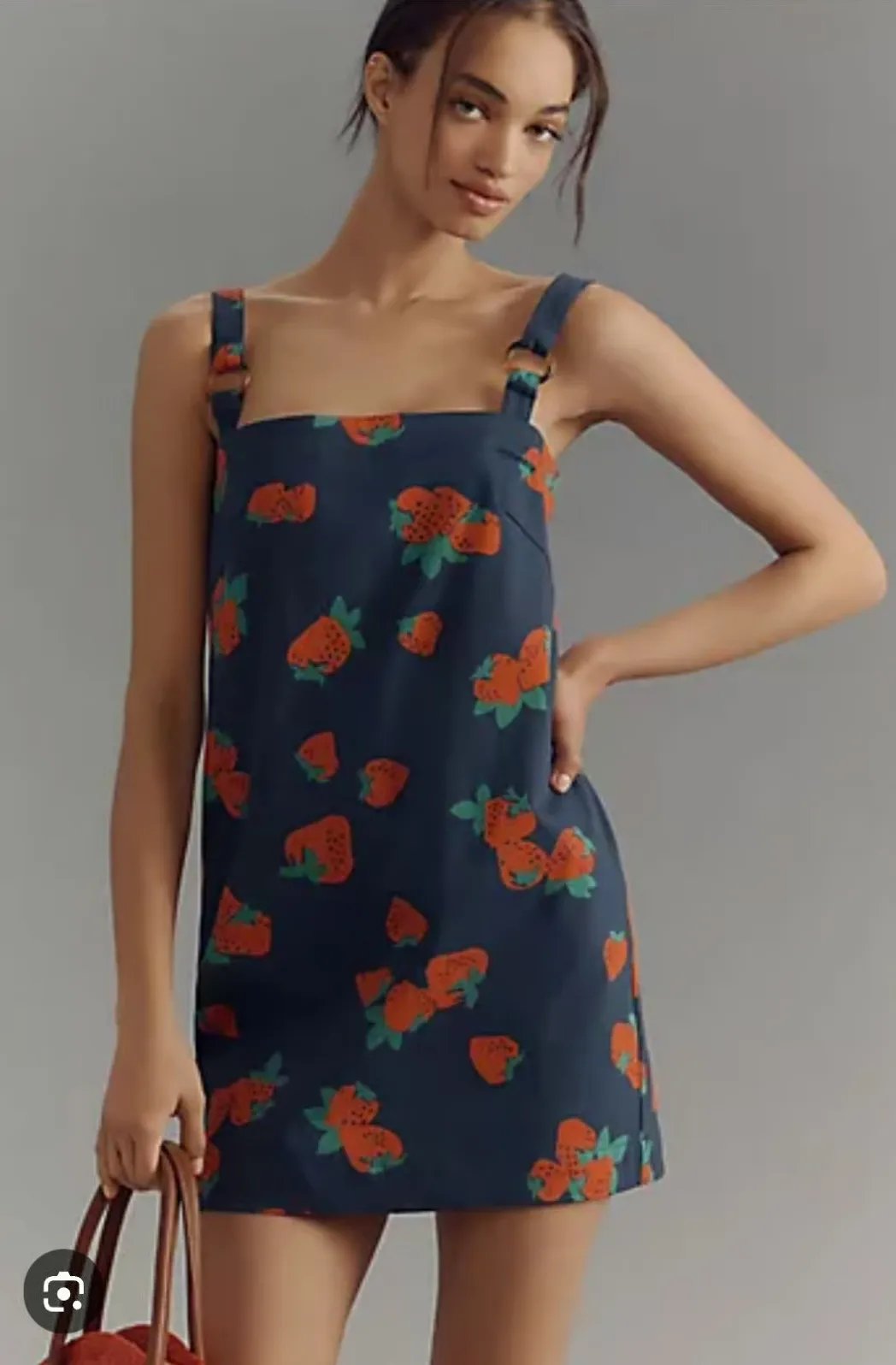blue strawberry dress Picking Strawberry Dress – Lazy Oaf