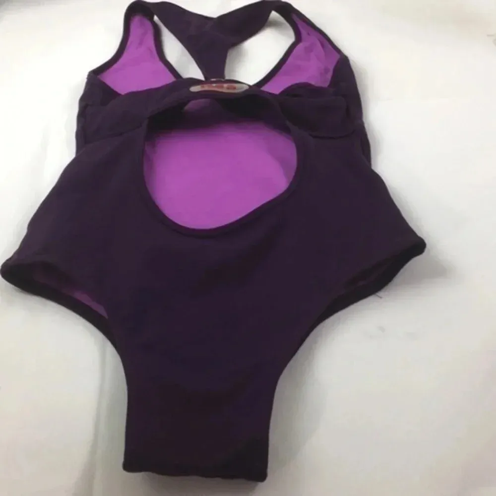 Red sport swim wear S Purple - Image 16