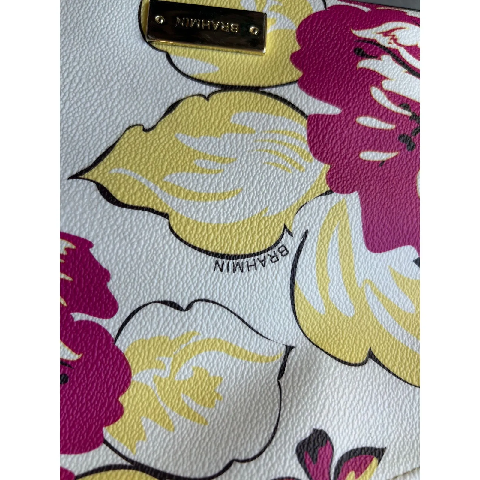 Brahmin Mini Duxbury Dahlia Floral Small Crossbody Purse Bag Feminine Romantic - Image 15