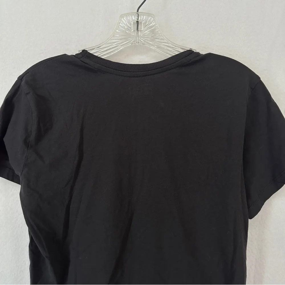 T Bar x Cotton On California American Flag Heart T Shirt Woman’s Small Gray - Image 5