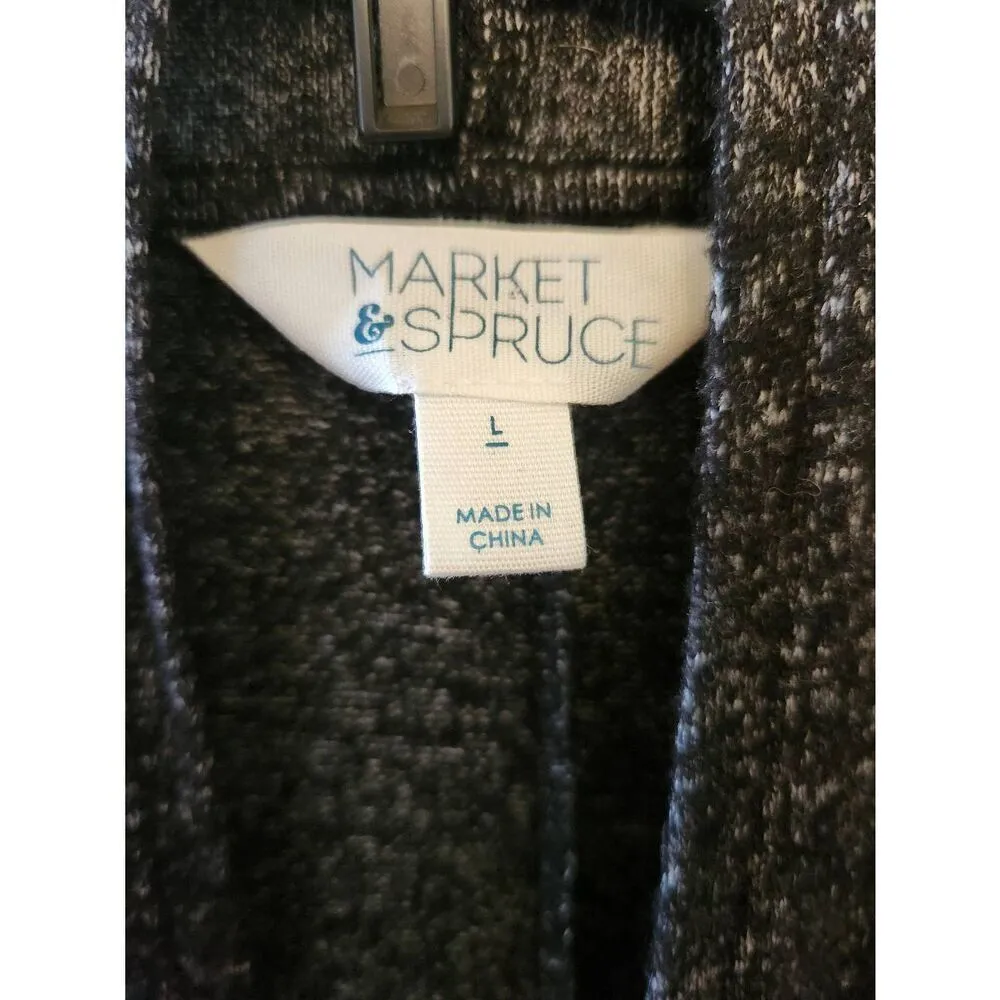 Market & Spruce Stitch Fix size L Colorblock Cardigan Sweater - Image 2
