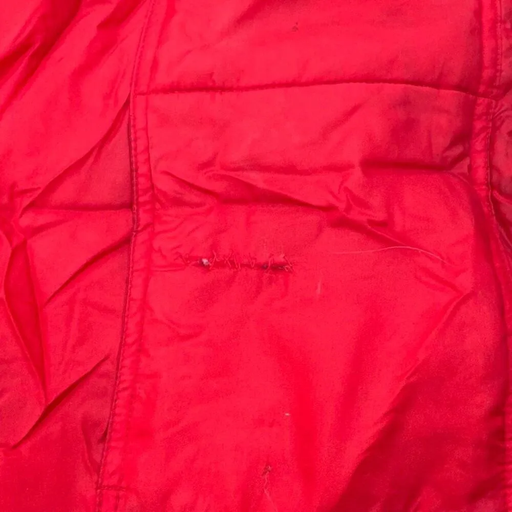 Red Vintage Puffer OZARK TRAIL vest Size M - Image 2