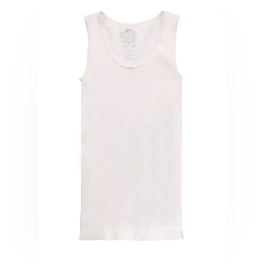 MOVING SALE Sugarlips Original Ribbed White Seamless Tank Top - Image 2