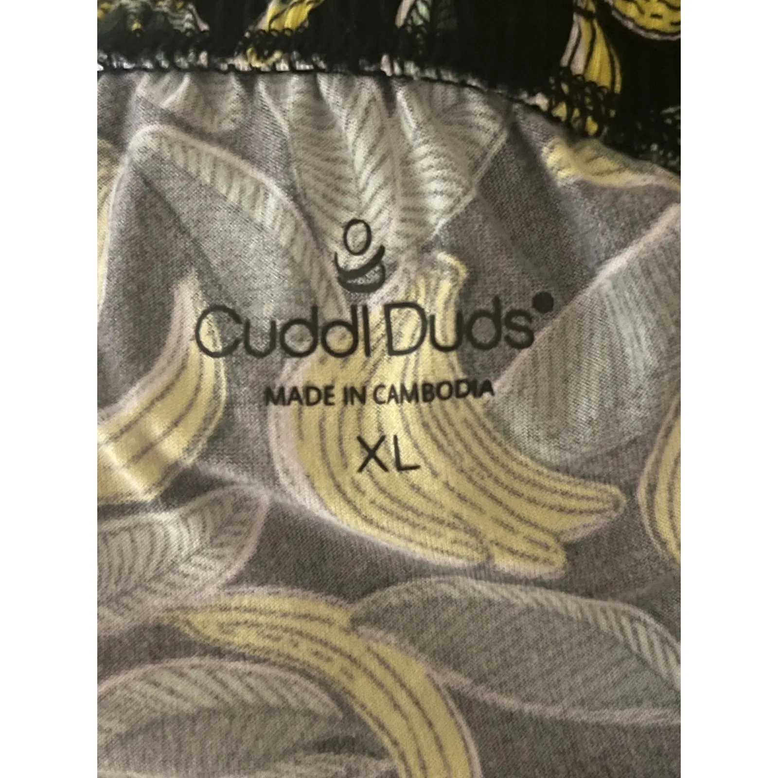Cuddl Duds Women’s Lounge Sleep Pants Bananas - Image 8