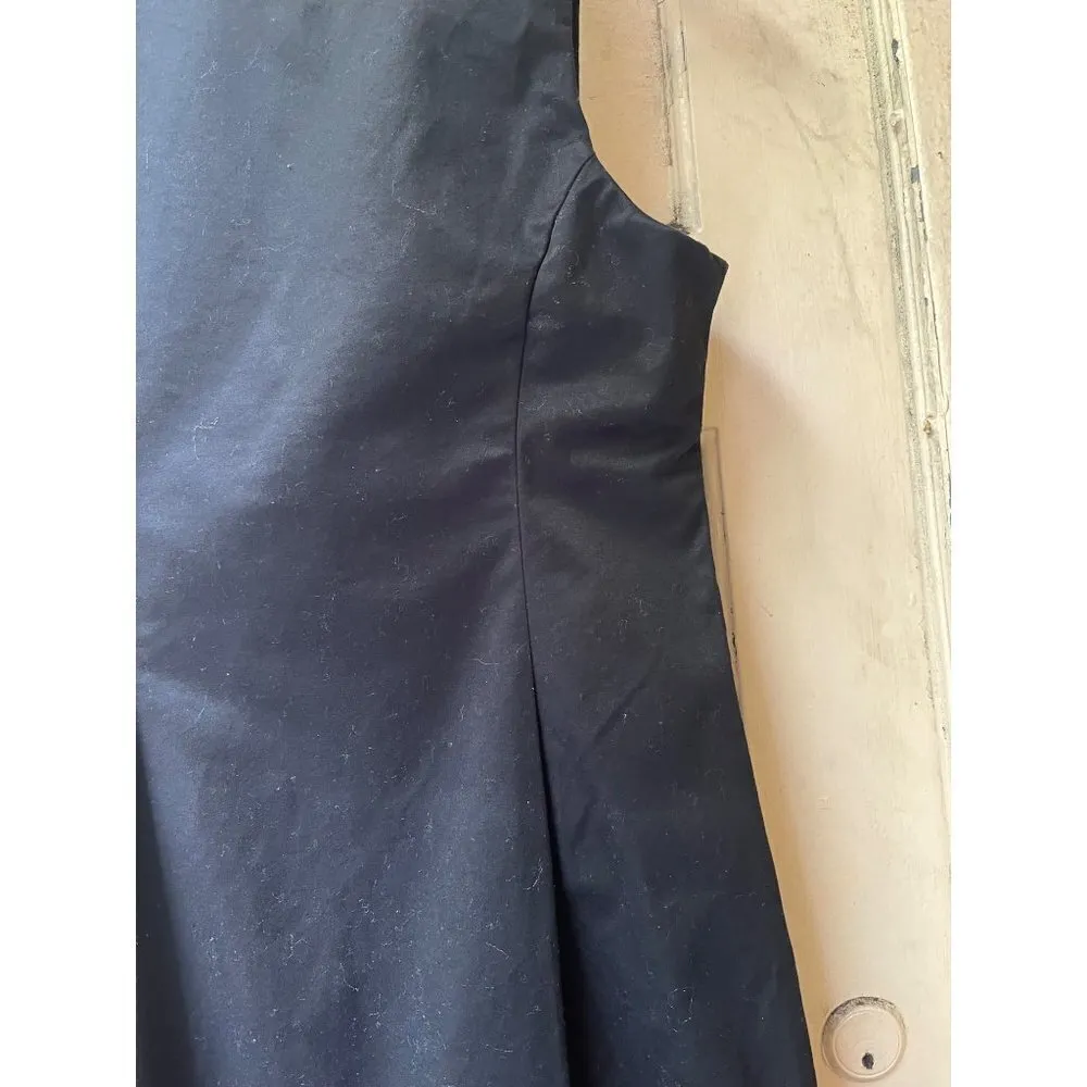 United colors of Benetton sleeveless black scoop neck sheath midi dress size M - Image 14