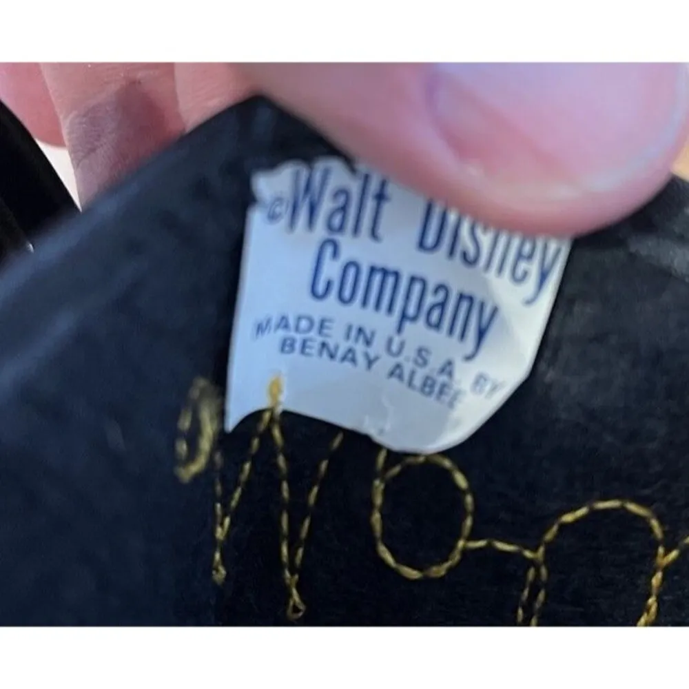 Vintage Walt Disney 1980s Felt Cap Mickey Mouse Ears - Image 4