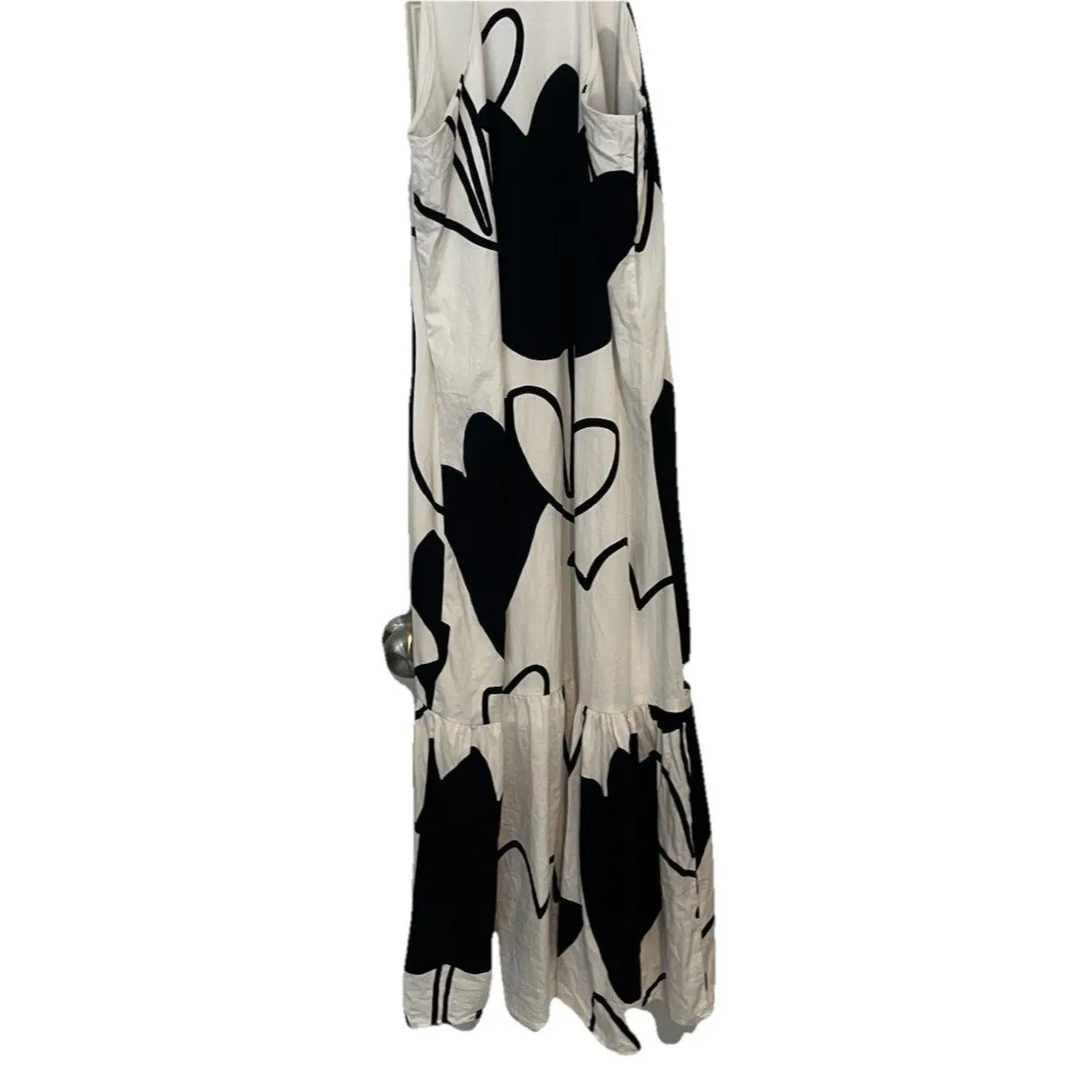 ANTHROPOLOGIE ZOLA PRINTED RUFFLE HALTER MIDI DRESS by COREY LYNN CALTER XS - Image 3