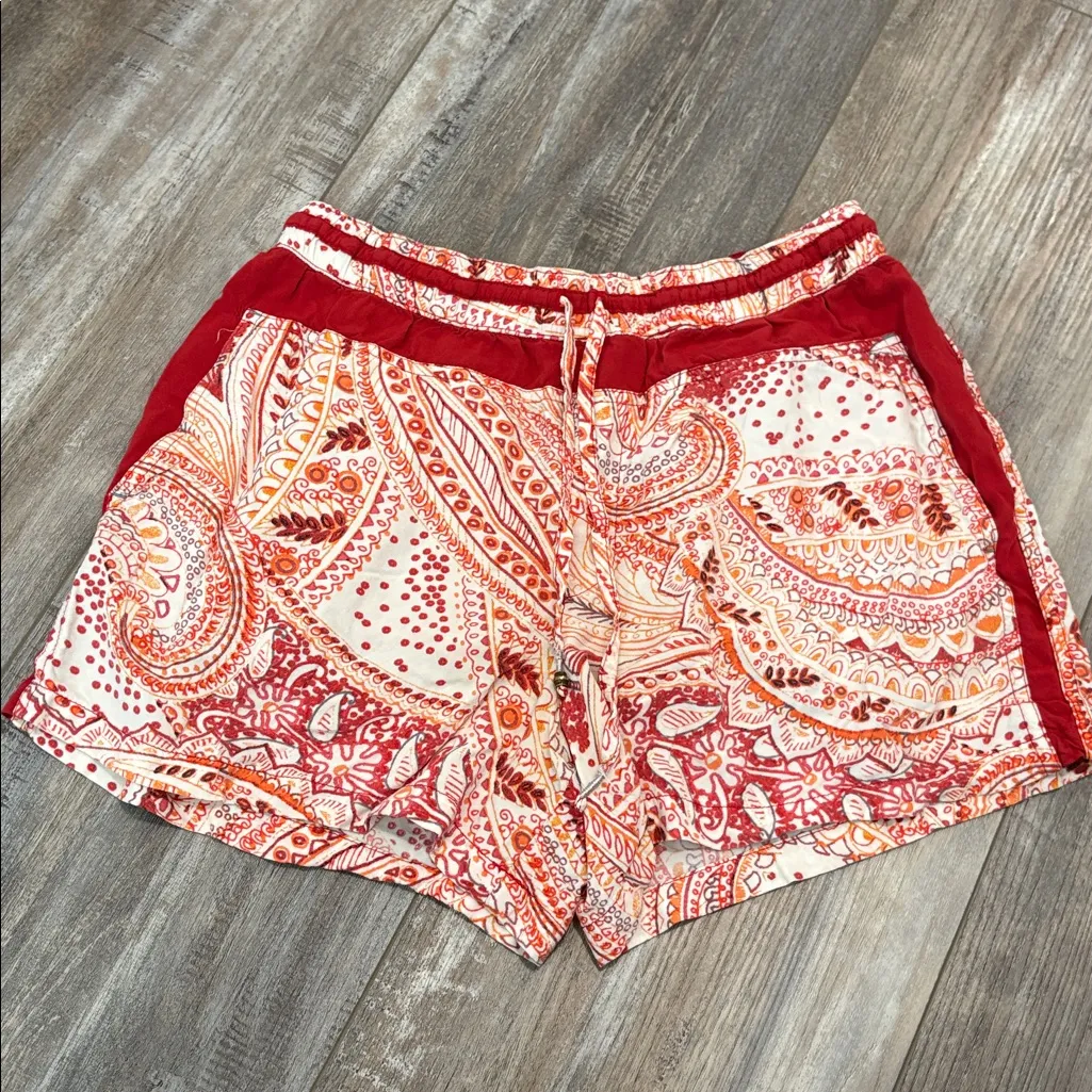 ANTHROPOLOGIE Hei Hei Paisley Print Shorts XS - Image 4