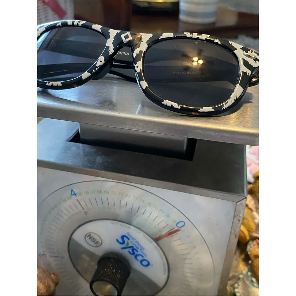 Aztec Print Unisex Sunglasses Coastal Beach Summer Vacation Black - Image 10