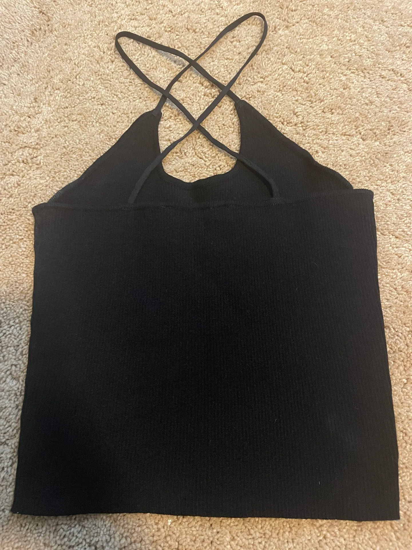 ZARA Black Top Size Women’s Medium - Image 3