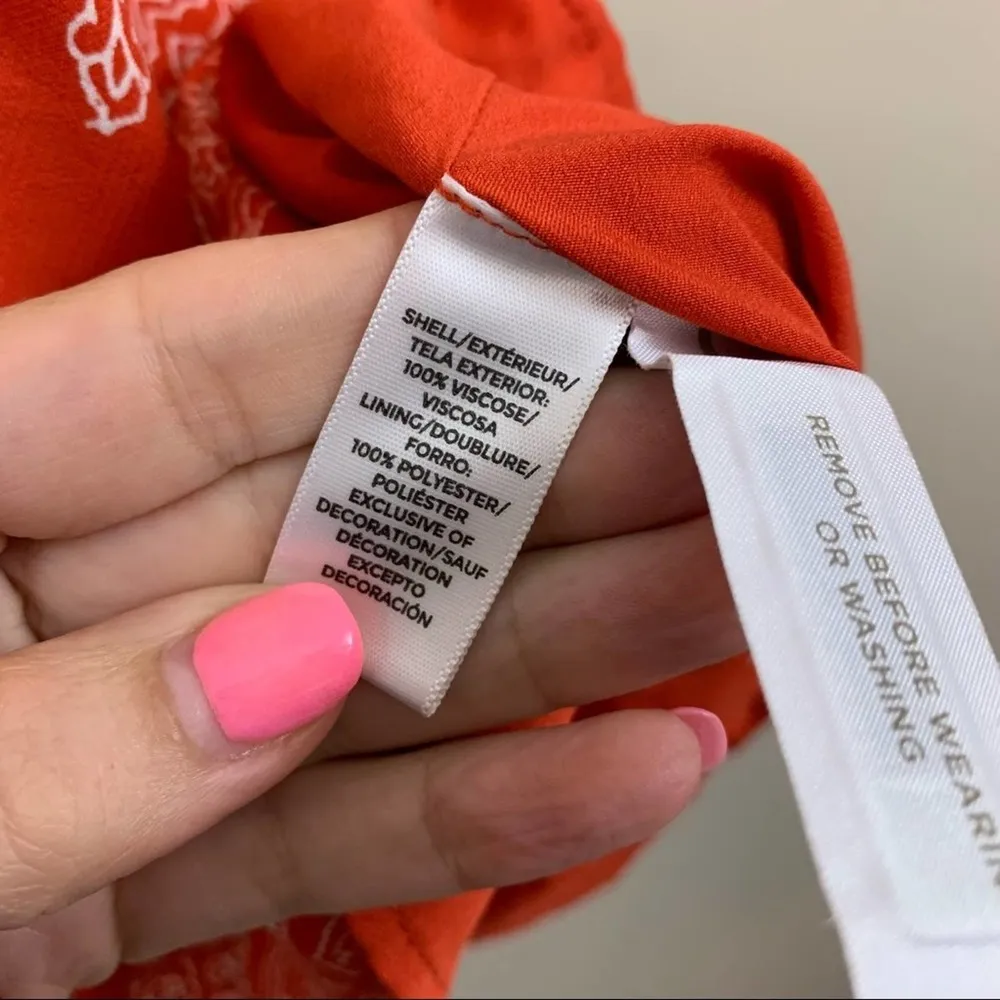 LOFT Ann Taylor Ole Swing Dress Floral Halter Pom Pom Fringe - Image 8