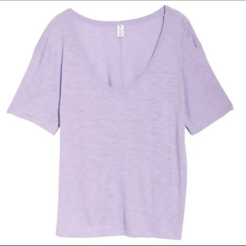 NWT BP U-Neck Purple Tee - Image 4