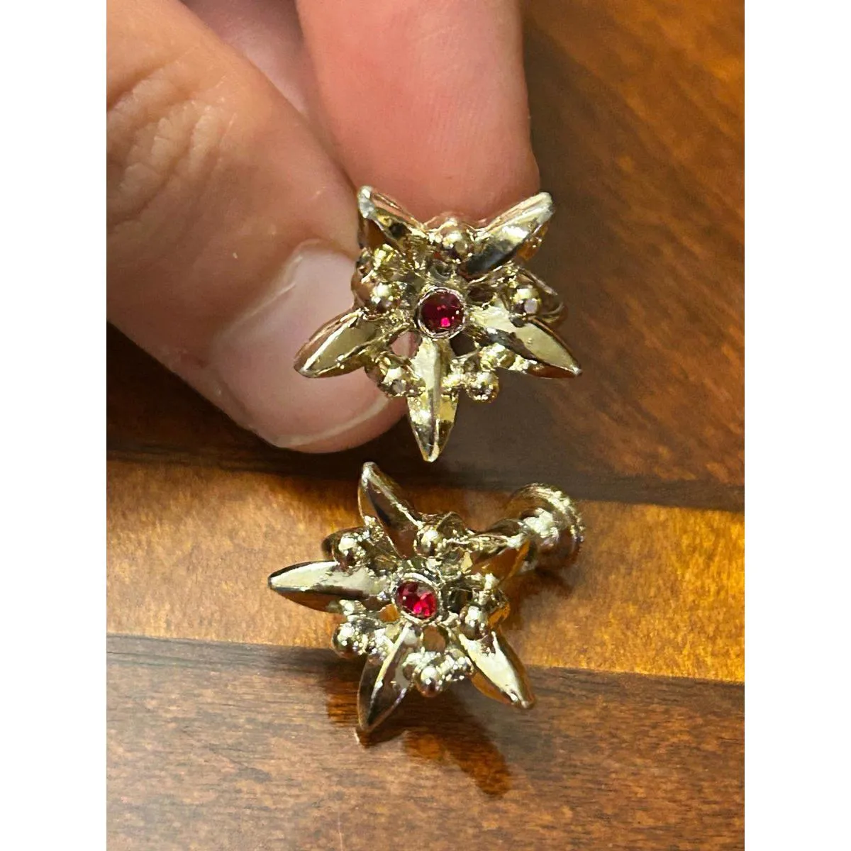 Earring fashion jewelry no hole vintage Silver - Image 6