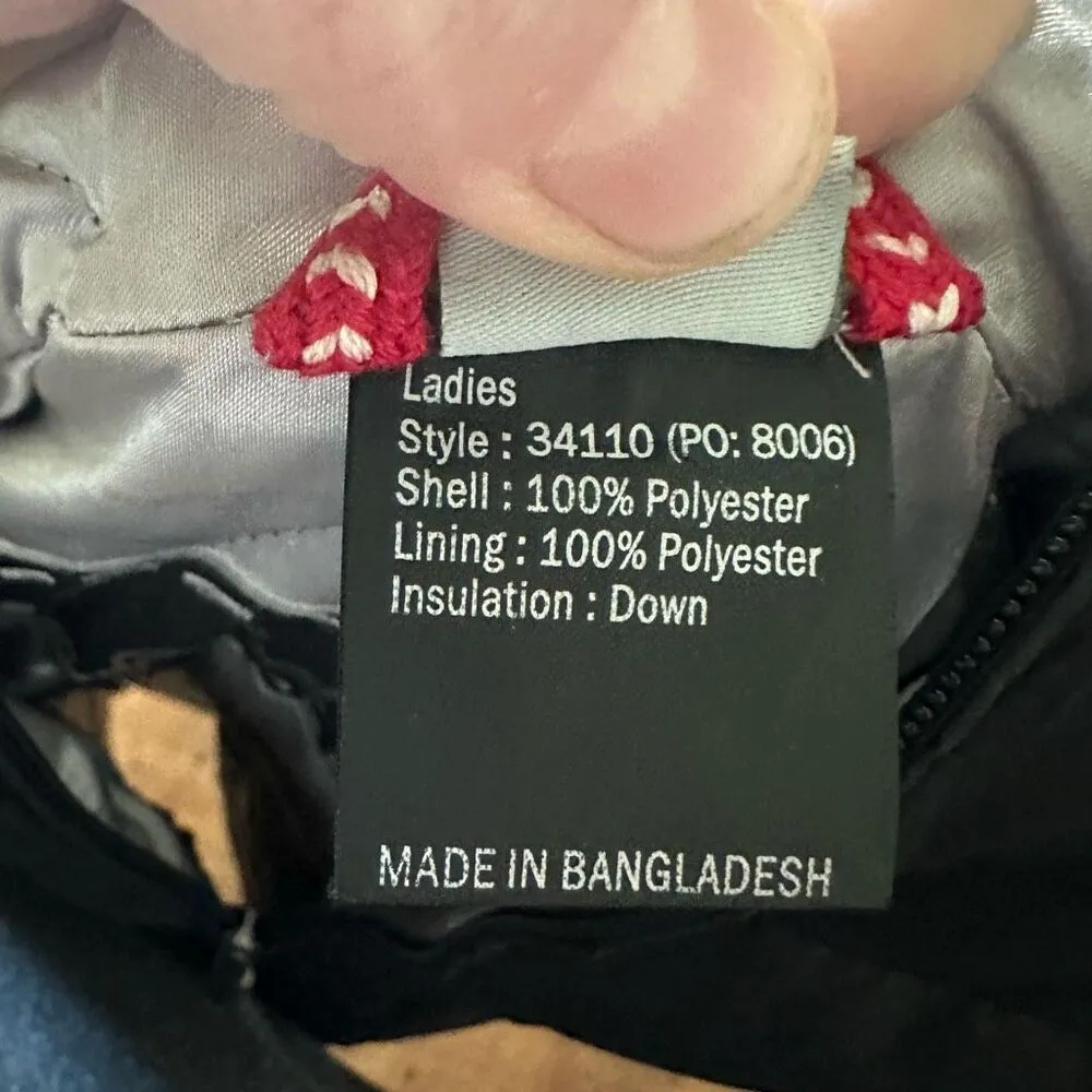 Obermeyer black slim black quilted insulated puffer XS jacket - Image 4