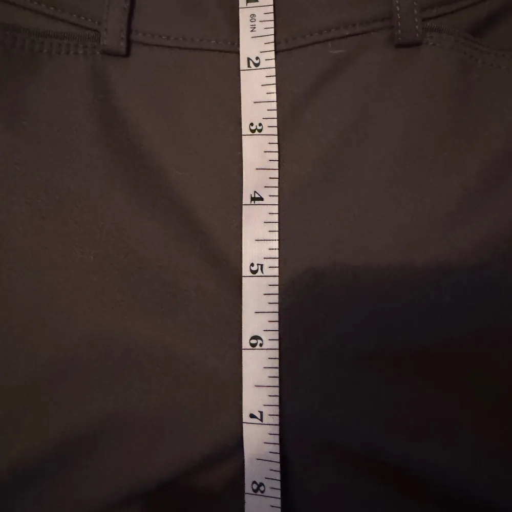 White House Black Market Womens Dark Brown Size 2 Slim Ankle Pants Side Zip - Image 10