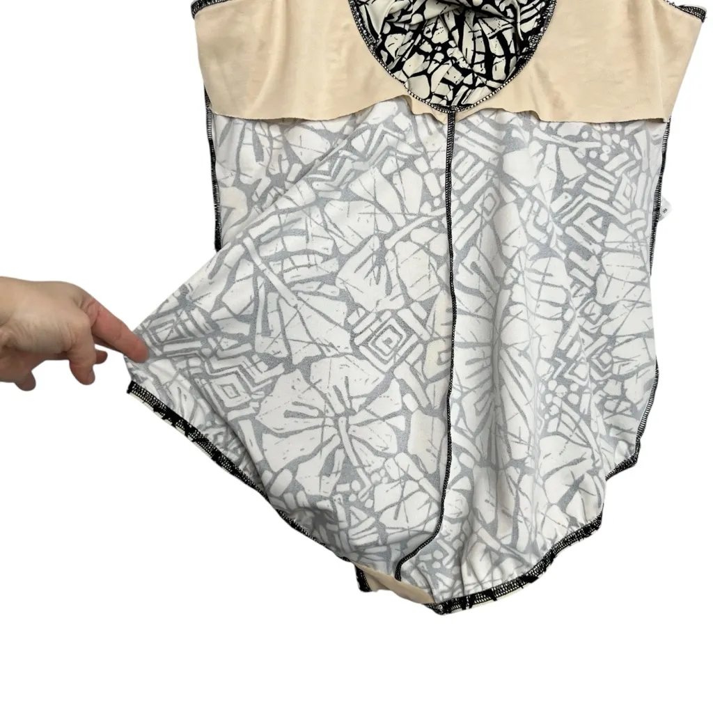 Lands’ End Gathered Bust Criss Cross Back Modest One Piece Swim Suit - Image 11