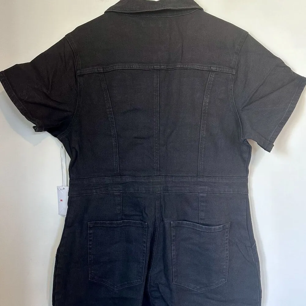 NWT Good American Black Fit For Success Jumpsuit - Size 5 (2XL) - Image 7