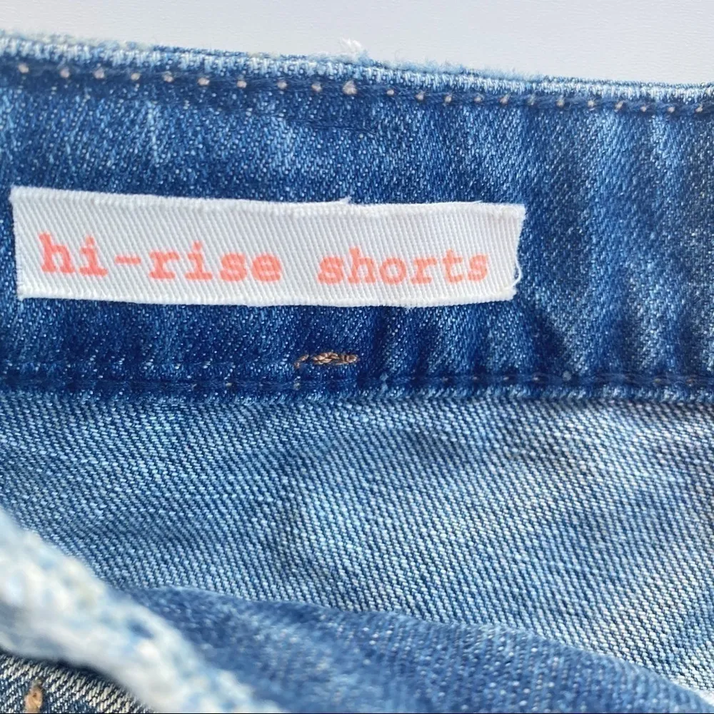 Dollhouse Hi Rise jean shorts, side ties Size 3 - Image 7