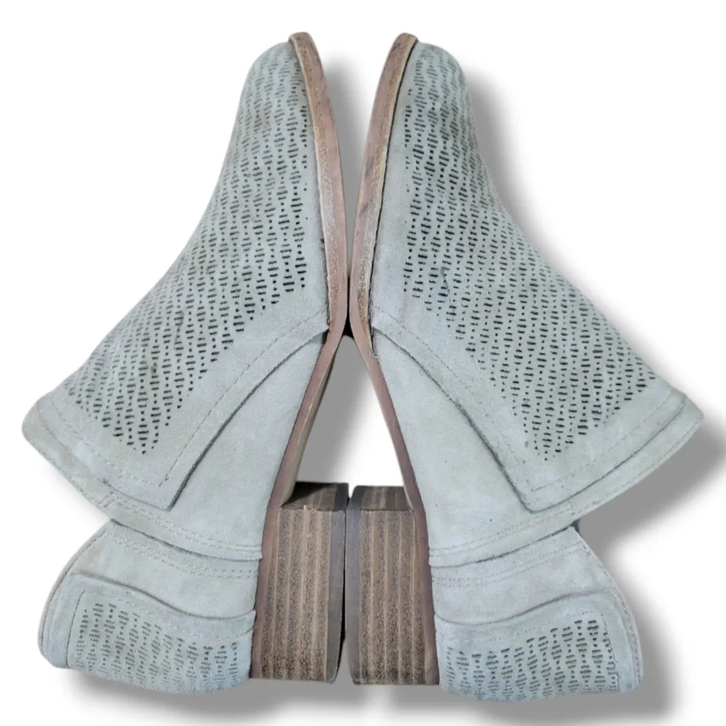 Vince Camuto Shoes Size 8.5 W Women's Vince Camuto Clorieea Shoes Booties Suede Boots Women's Shoes - Image 5