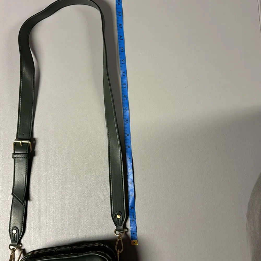 Time and Tru Annamarie Quilted Green Crossbody Bag BNWOT - Image 9