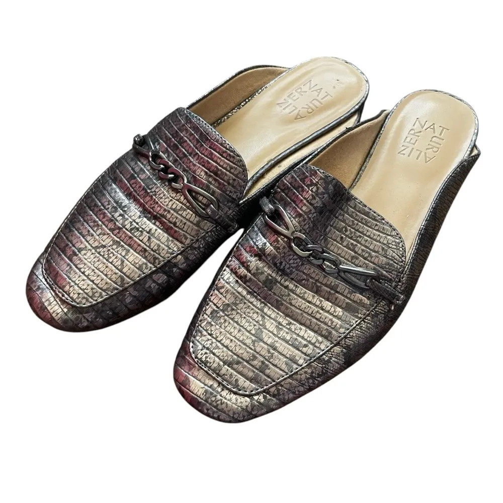 Naturalizer Kayden Mules Pewter Women’s Size 9.5 - Image 7