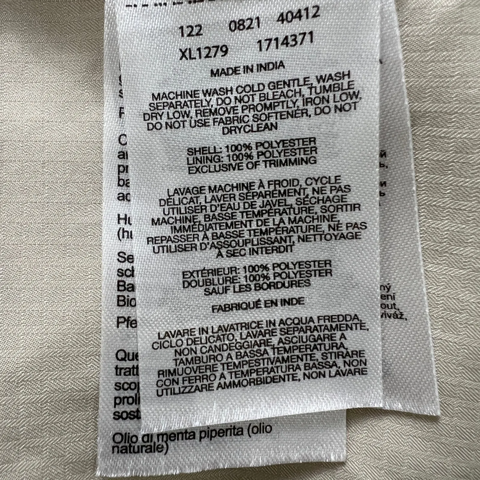 Columbia PFG Women's Long Sleeve Fishing Shirt XL Beige Omni-Wick‎ Vented Button - Image 3