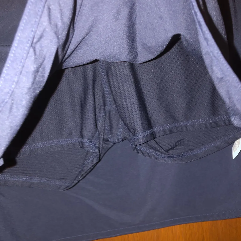 Athleta Sonara Navy Blue & White Woman’s Athletic Mini Skort Size 2 - Image 4