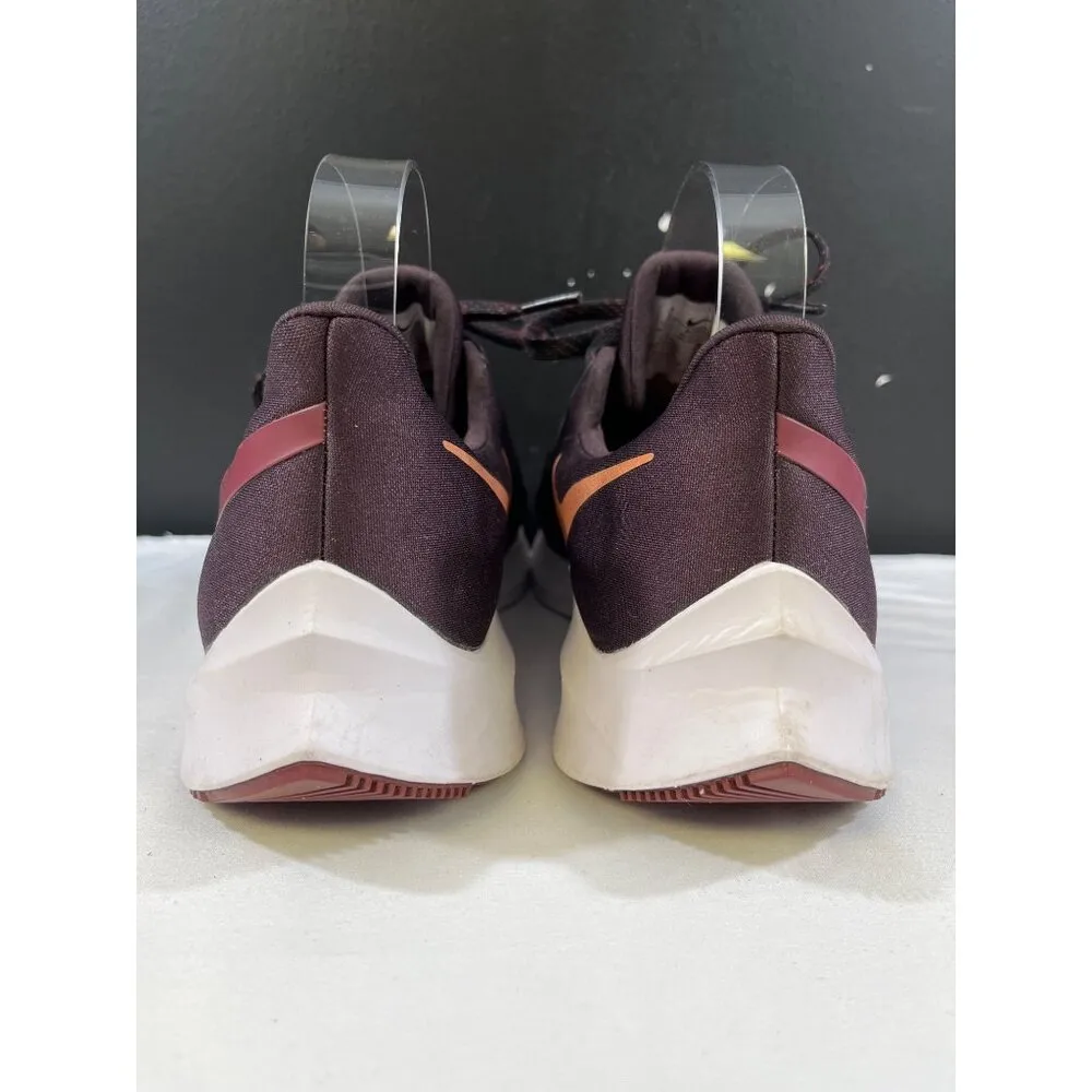 Nike Zoom Winflo Womens Burgundy Running Sneakers Size 10 SKU 6469 - Image 4