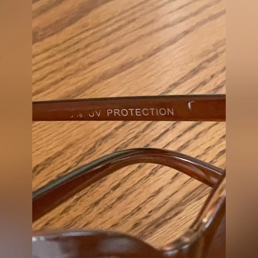 Women’s Cat Eye UV Sun Protection Sunglasses Brown - Image 3