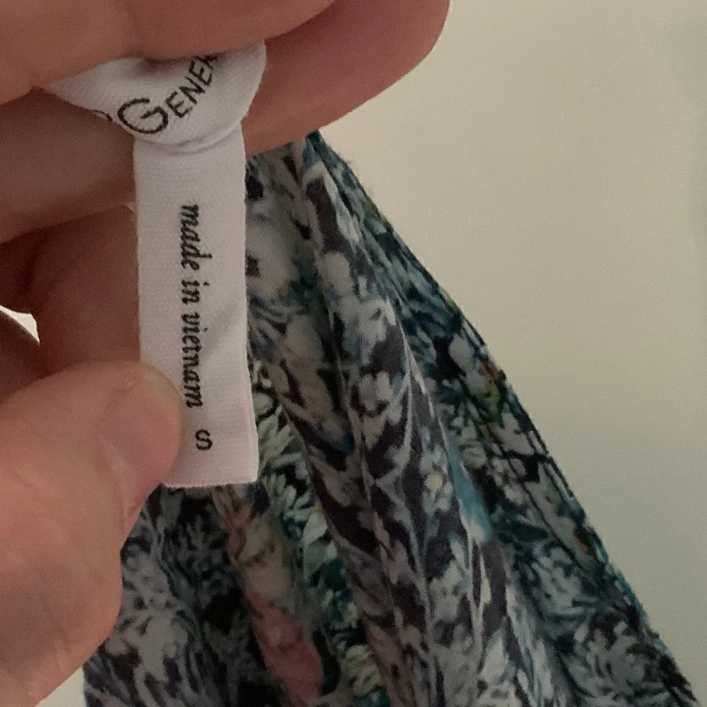 BCBG romper pockets small tie in back - Image 7