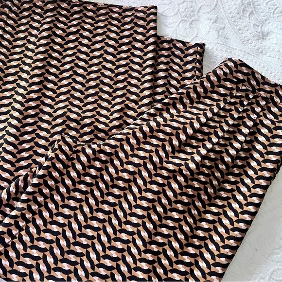 WHO‎ WHAT WEAR geometric shape wide leg pants - Image 2