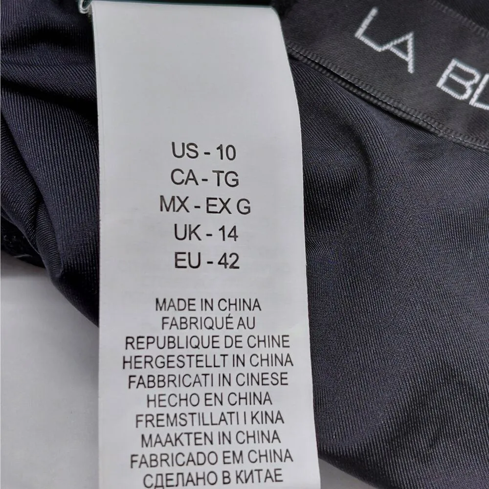 La Blanca Midnight Magic Banded Hipster Swimsuit Bottoms Women's 10 Beach Summer - Image 8