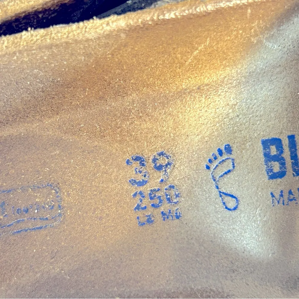 Birkenstock Black Florida 3-Strap Sandals Size 39 - Image 11