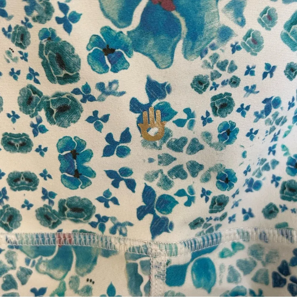 Spiritual Gangster High Rise Perfect Leggings Romantic Floral Ombre XS - Image 3