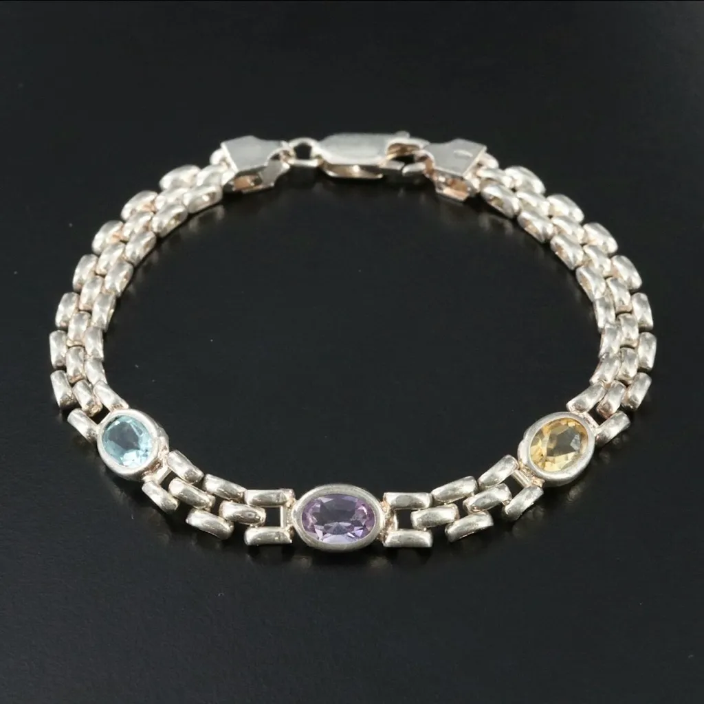 VINTAGE STERLING SILVER 925 MULTI - Image 2