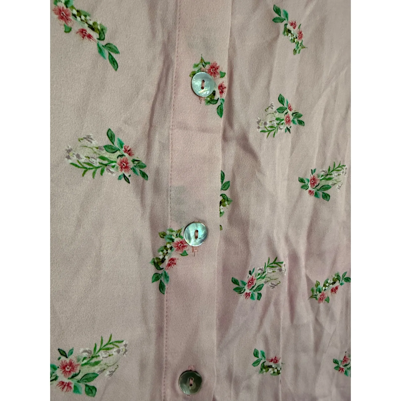 $265 New Sleeper Pink Blossom Top - Small - Image 5