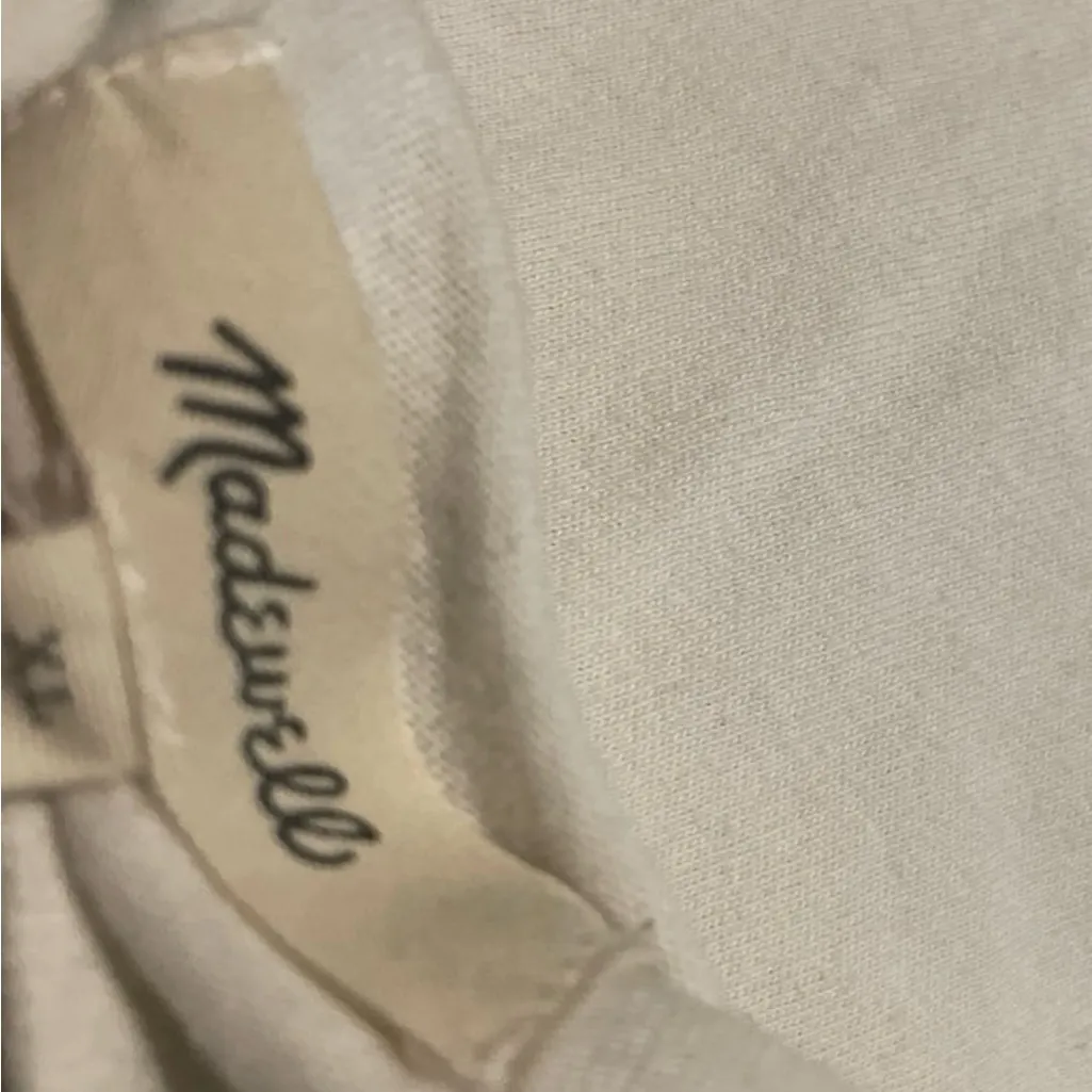 Madewell White 'Let's Go Outside' Tee - Image 2