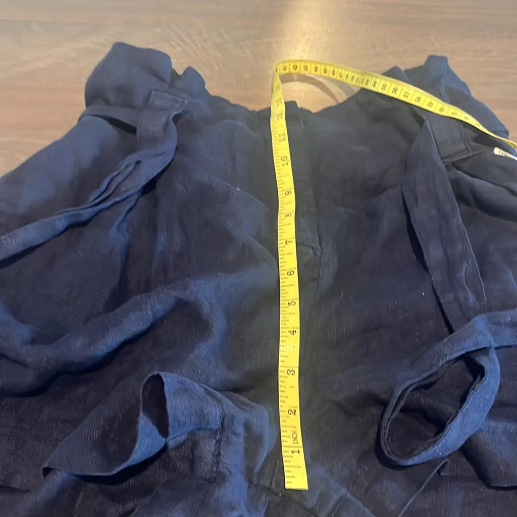 L'AGENCE Hillary High Waisted Linen Shorts Sz28NWT - Image 5