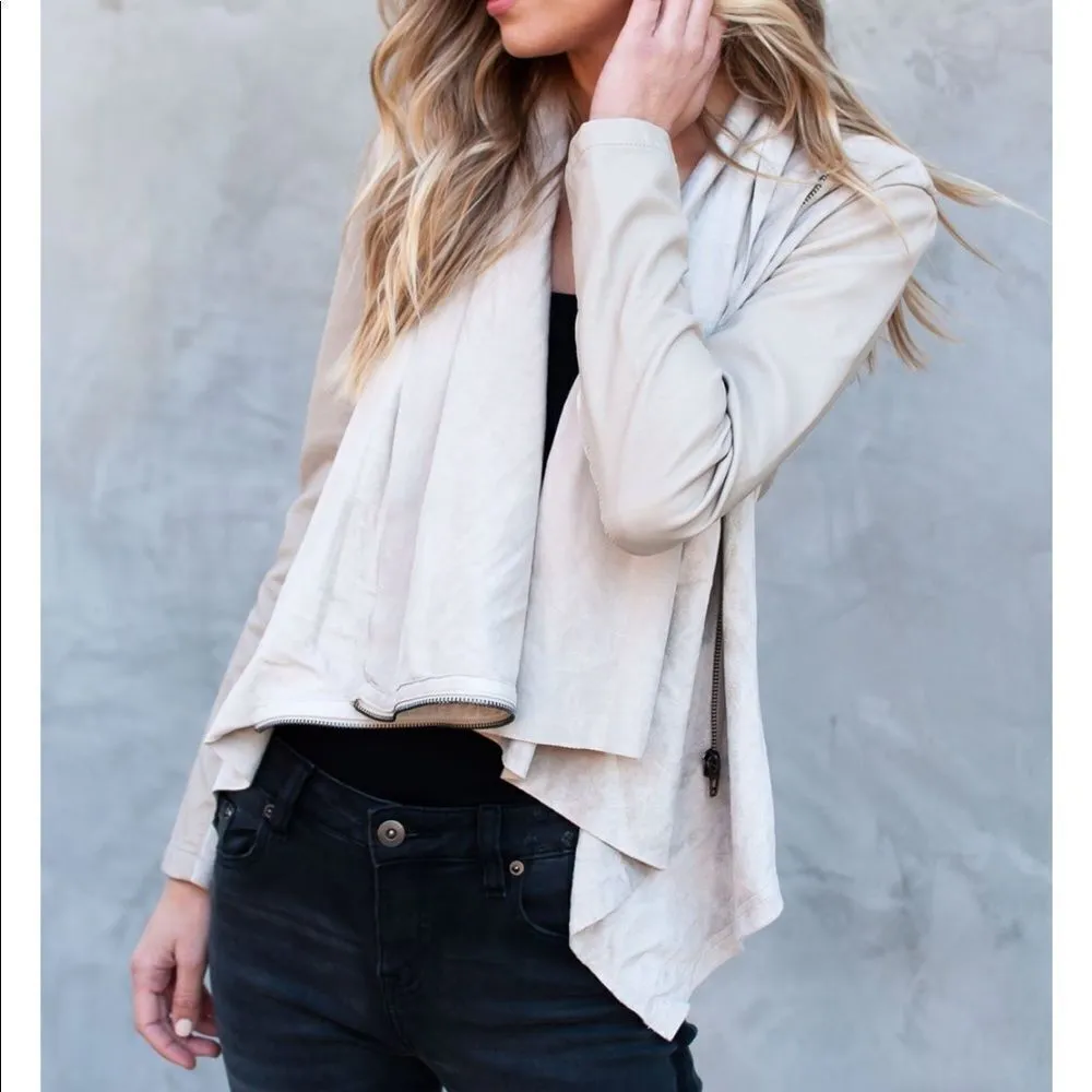 Blank NYC sunny days faux leather jacket‎ - Image 2
