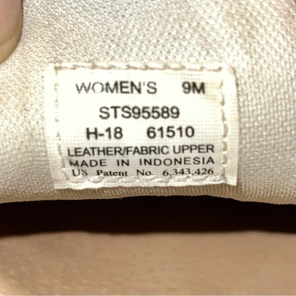 Sperry Tan and Beige Boat/Deck/Top Siders Shoes Loafers w/Leather Laces-Size 9 - Image 11