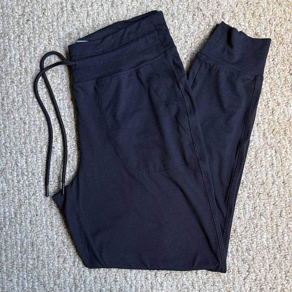LÖLE Black Drawstring Pants Size Small - Image 10