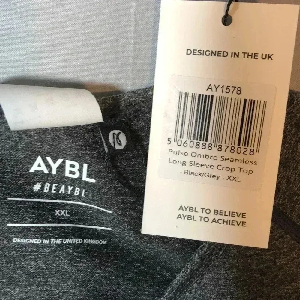 AYBEL- NWT Pulse Ombré Seamless Long Sleeve Top - Image 8