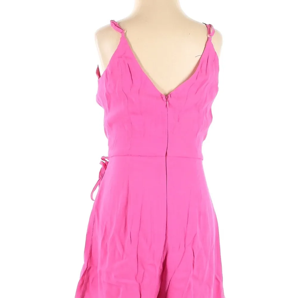 Superdown Karen hot pink side tie romper Xs - Image 4