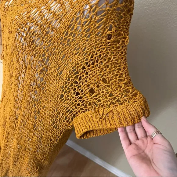 FREE PEOPLE BEACH Knit Cover Up Dress‎ Size Extra Small - Image 4