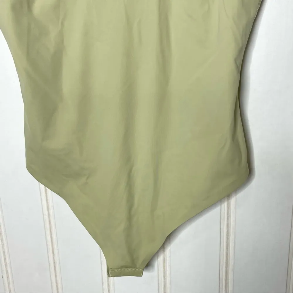 Pinsy Scoop Tank Shapewear Cheeky Bodysuit, Size XLarge, Color Cactus 221 Green - Image 7