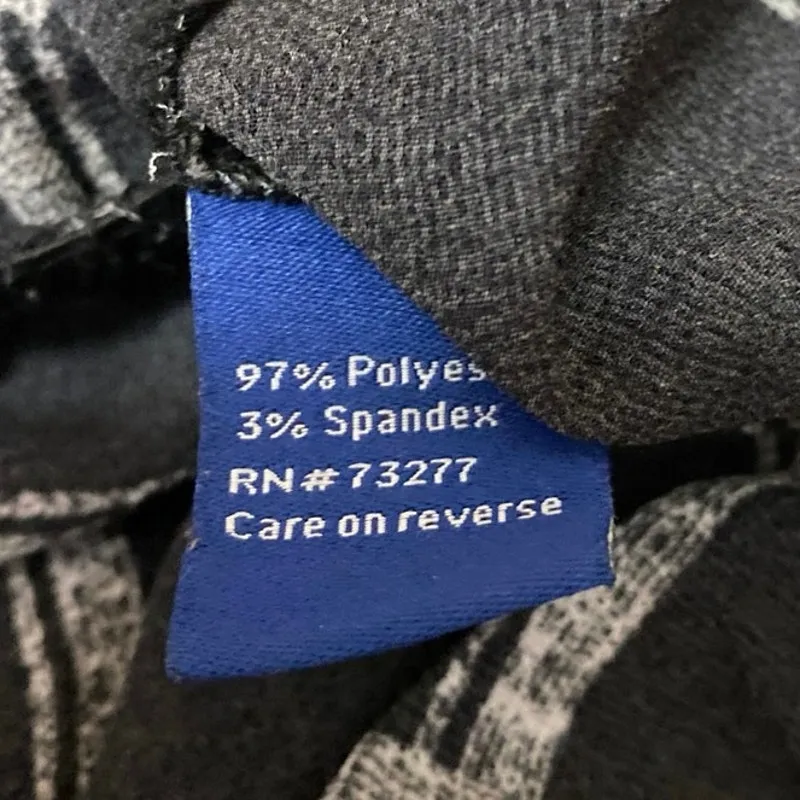 Apt. 9 Women's Black Checkered Sleeveless Tie Waist Wide Leg Crop Jumpsuit XXL - Image 5