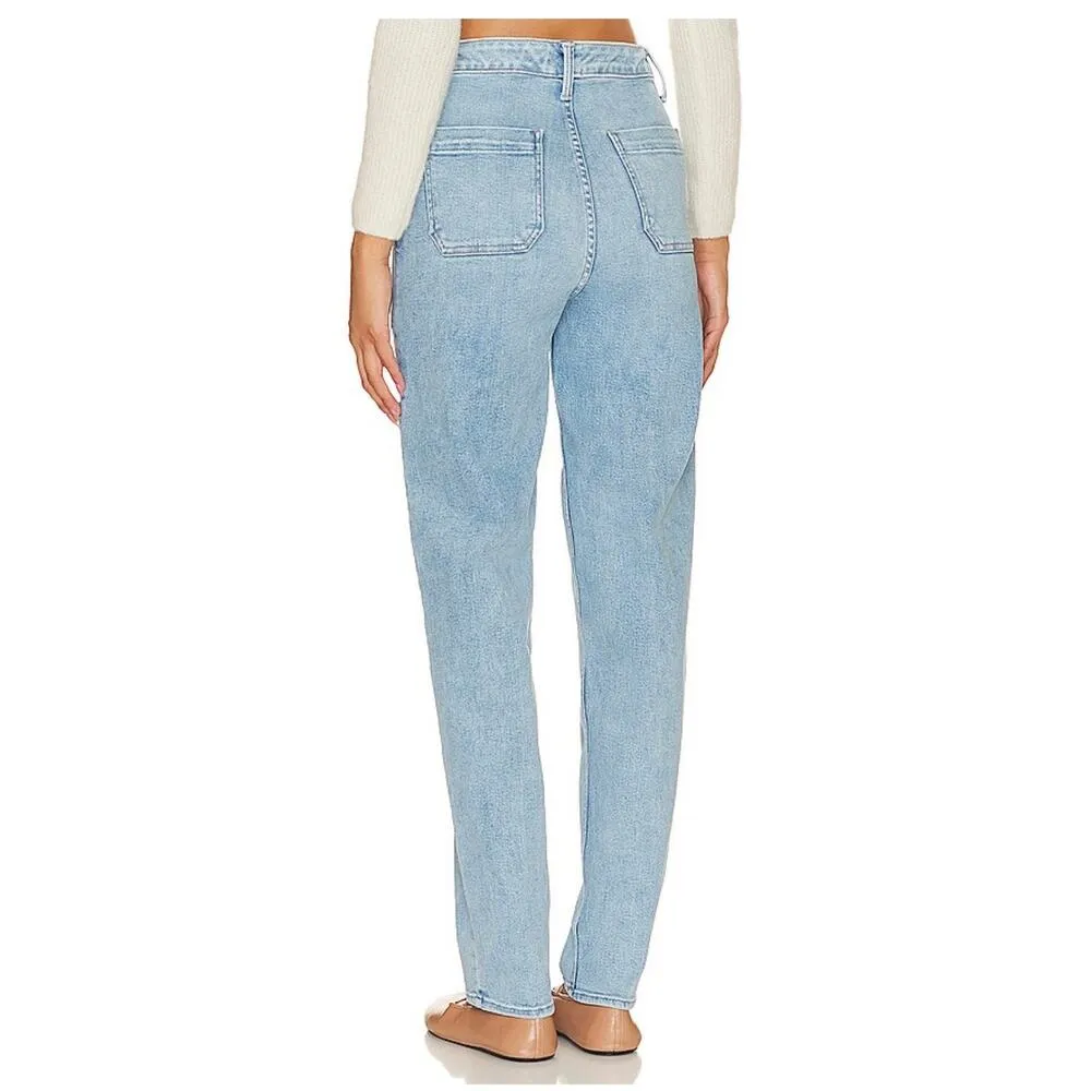 Mother denim the private double pocket skimp tea time ( New) Blue Size 30 - Image 4