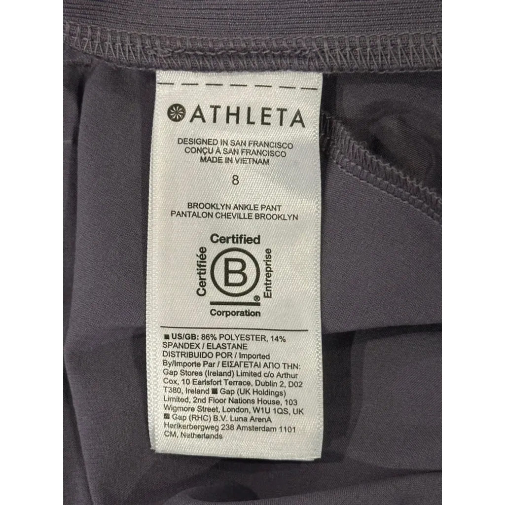 Athleta Size 8 Brooklyn Ankle Pant Dusty Purple - Image 12