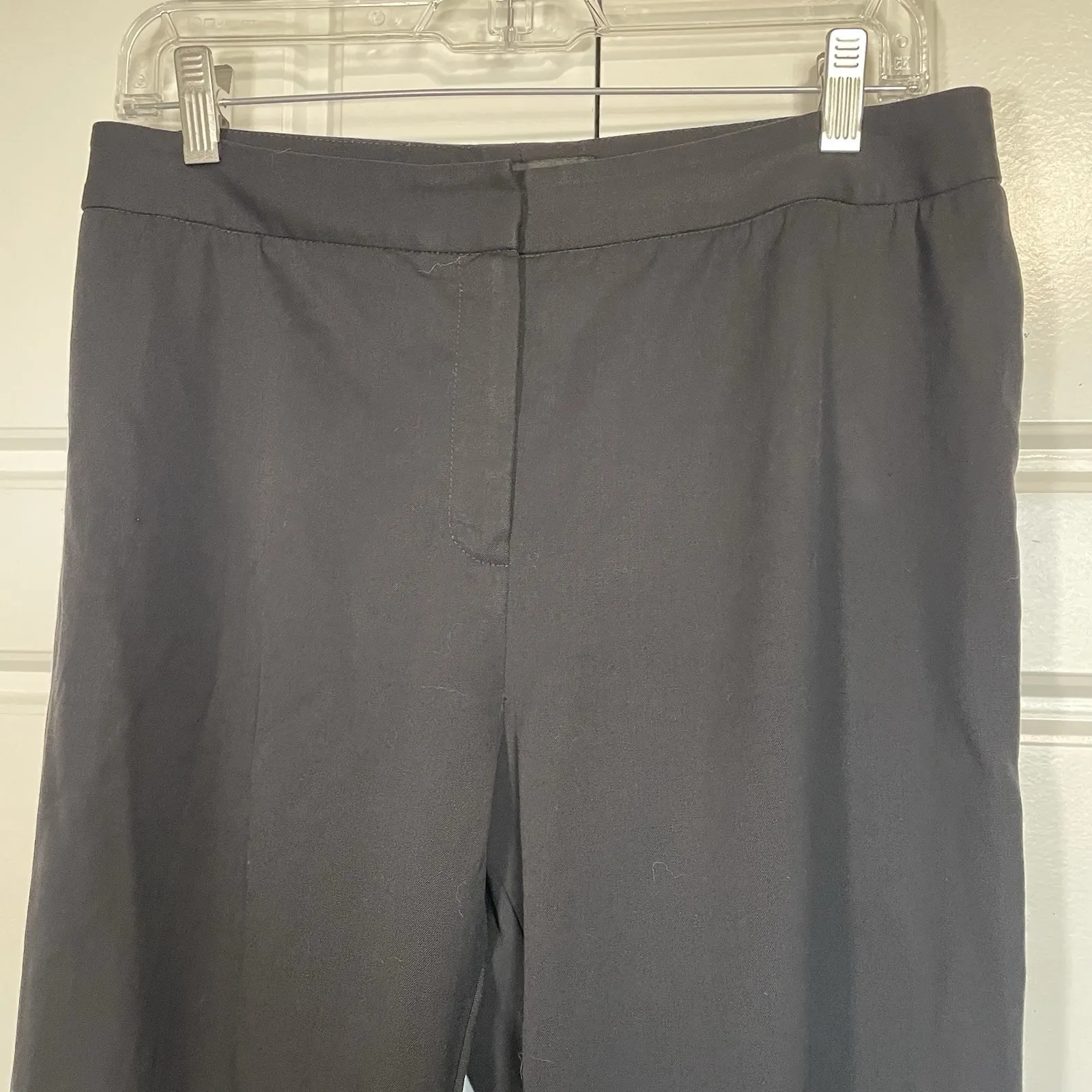Lafayette 148 Women 8 Black Dress Pants Career Wear Business Casual Trousers - Image 2