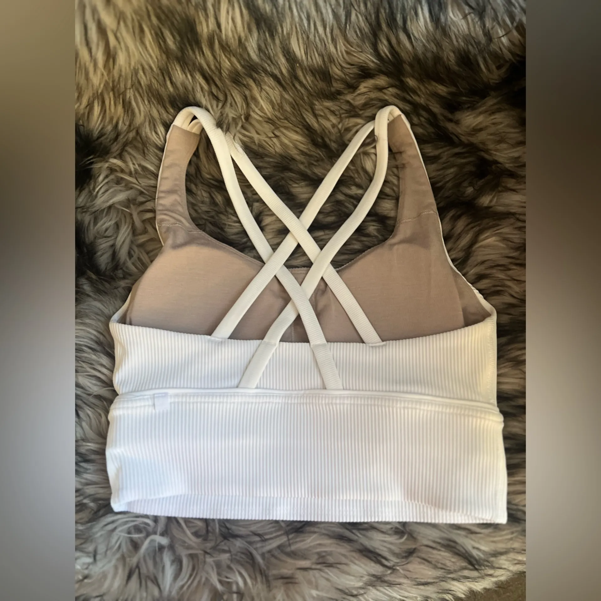 Lululemon Energy Vapor Longline Ribbed Sports Bra - Image 3